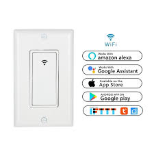 Smart Wifi Light Wall Switch Works For Alexa Google Home Ifttt Safety Life App 43168503310 Ebay