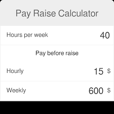 pay raise calculator