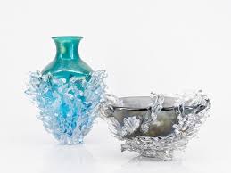 Plume Handmade Murano Glass Vase By