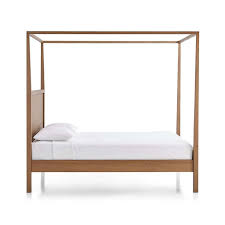 Keane Driftwood Queen Canopy Bed