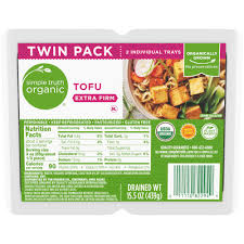 28 killer tofu recipes that just might convince you to become a vegetarian. Simple Truth Organic Extra Firm Tofu Twin Pack 2 Ct 15 5 Oz Kroger