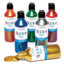 Glitter Paint Pack 300ml Baker Ross