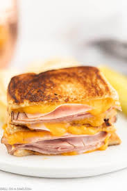 blackstone grilled ham and cheese