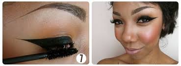 strong winged eyeliner tutorial