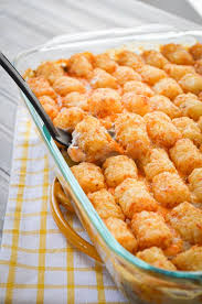 tater tot and ground beef cerole
