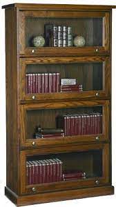 barristers bookcase solid wood