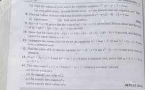 Quadratic Equation X2 Px