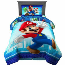 Super Mario Kids Twin Full Comforter