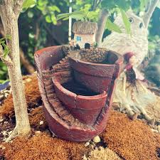 Broken Pot Fairy Garden Small