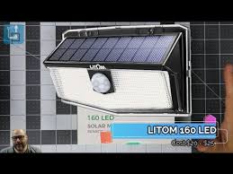 litom led solar motion sensor you
