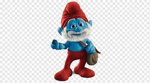 papa smurf the smurfs character garden