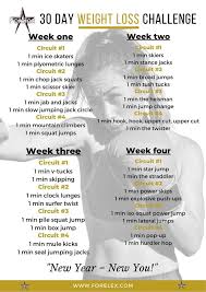 Free 30 Day Workout Challenge Workout