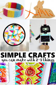 20 Easy Crafts Kids Can Make With Only