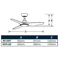 Ventair Dc 3 Ceiling Fan With Wall