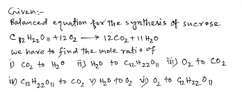 Balanced Equation For The Synthesis