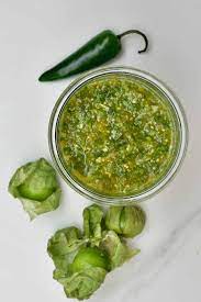 tomatillo green chili salsa salsa