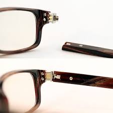 Wood Eyeglass Right Hinge Rebuild Convert
