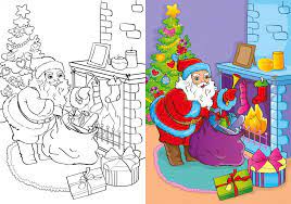 20 coloriages de Noël à imprimer pour petits et grands - M6 Deco.fr