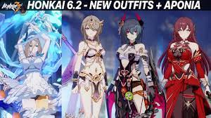 Honkai impact outfits