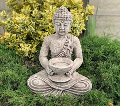 Sitting Buddha With Pot Garden Buddha