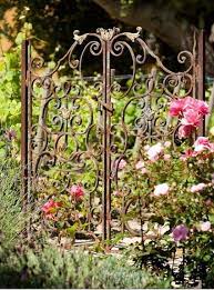 Iron Garden Gates