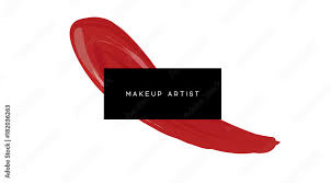 makeup artist logo design template