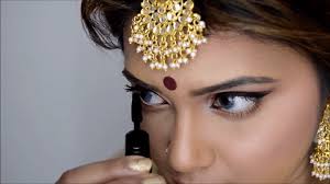 indian stan bridal makeup tutorial