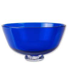 Hand Blown Glass Tableware Large Bowl