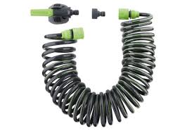 Coil Garden Hose Set For At The