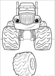 With images displayed on a book, your child will interpret the purpose of the book on their own. Blaze And The Monster Machines Coloring Pages Free Printable Exeranmat Coloring