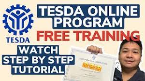 tesda program free training