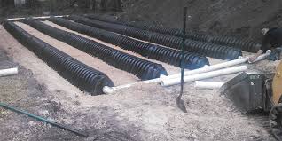 A geotextile membrane is then added over the crushed stones. Drain Field Replacement Lakeland Fl William Dustin Septic