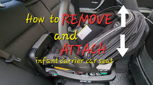 attach an infant car seat off