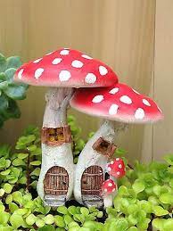mushroom house fairy garden mushrooms