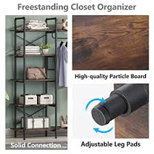 Plastic industrial pipe and tubing. Buy Tribesigns Freestanding Garment Rack Industrial Pipe Frame Closet Unit For Hanging Clothes Open Wardrobe Closet With Hanging Rods Rustic Online In Indonesia B092ry5n3w