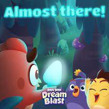 Angry Birds Dream Blast - Red has nearly made it out of the woods! How  close are you to reuniting with Chuck and Bomb?