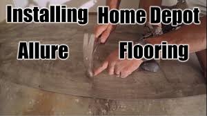 install allure flooring