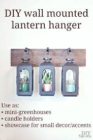 wall mounted lantern hanger diy show
