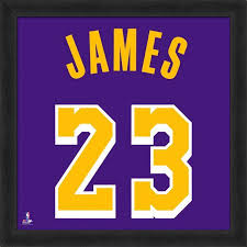 Here you can explore hq los angeles lakers transparent illustrations, icons and clipart with filter setting like size, type, color etc. Lebron James Unsigned Framed Los Angeles Lakers 20x20 Jersey Photo Uni