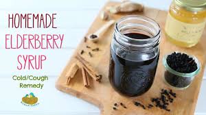 homemade elderberry syrup recipe cold