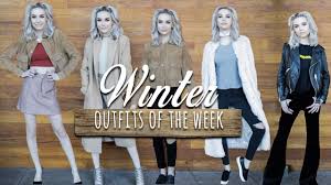 winter outfits of the week you