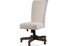Upholstered desk chair with wheels. Riverside Furniture Perspectives Transitional Upholstered Back Desk Chair With Casters Lindy S Furniture Company Office Task Chairs