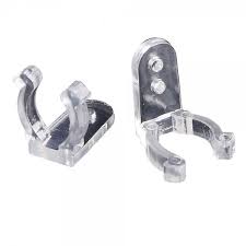 50pcs 1 2 13mm Clear Pvc Led Rope Light Holder Wall Mounting Clips Accessories Acc Standard Size Cr12d3mccvn