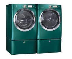 As good as separate machines, you can wash and dry your clothes in one go. Talking Turquoise Brands Embrace Pantone S 2010 Color Of The Year Washer And Dryer Turquoise Kitchen Appliances Turquoise Kitchen