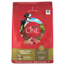 purina one dog food lamb rice
