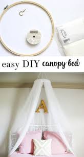 Diy Bed Canopy All Crafty Things