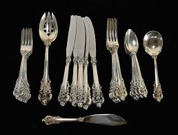Wallace Flatware For At Auction