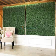 evergreen hedge panels faux plant wall