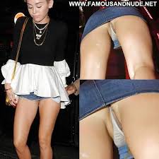 A collection of celebrity camel toe in public or in the media has caused controversy on a number of occasions. Miley Cyrus Pictures Pictures Hot Blonde Celebrity Nude Camel Toe Sea Slut