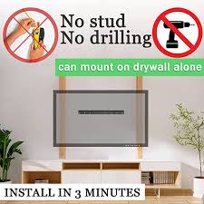 No Stud Tv Wall Mount Drywall Studless